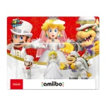 Amiibo Super Mario Odyssey - Mario/Peach/Bowser Wedding Triple Set