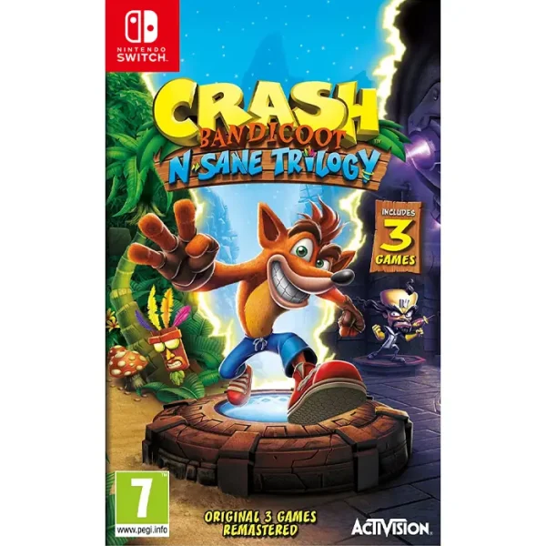 Game Crash Bandicoot N. Sane Trilogy - Nintendo Switch
