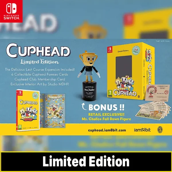 Game Cuphead Limited Edition - Nintendo Switch