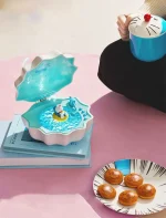 Rock - Doraemon Shell Lamp Mood Light Speaker - Ảnh 3
