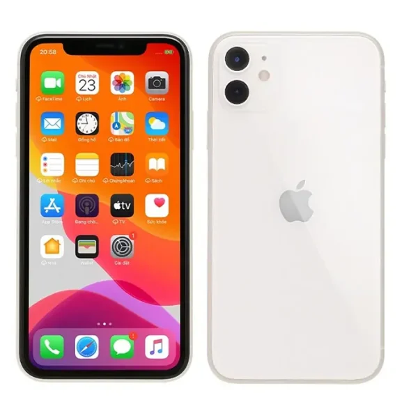 Iphone 11 64gb White (Pin 100%) Secondhand