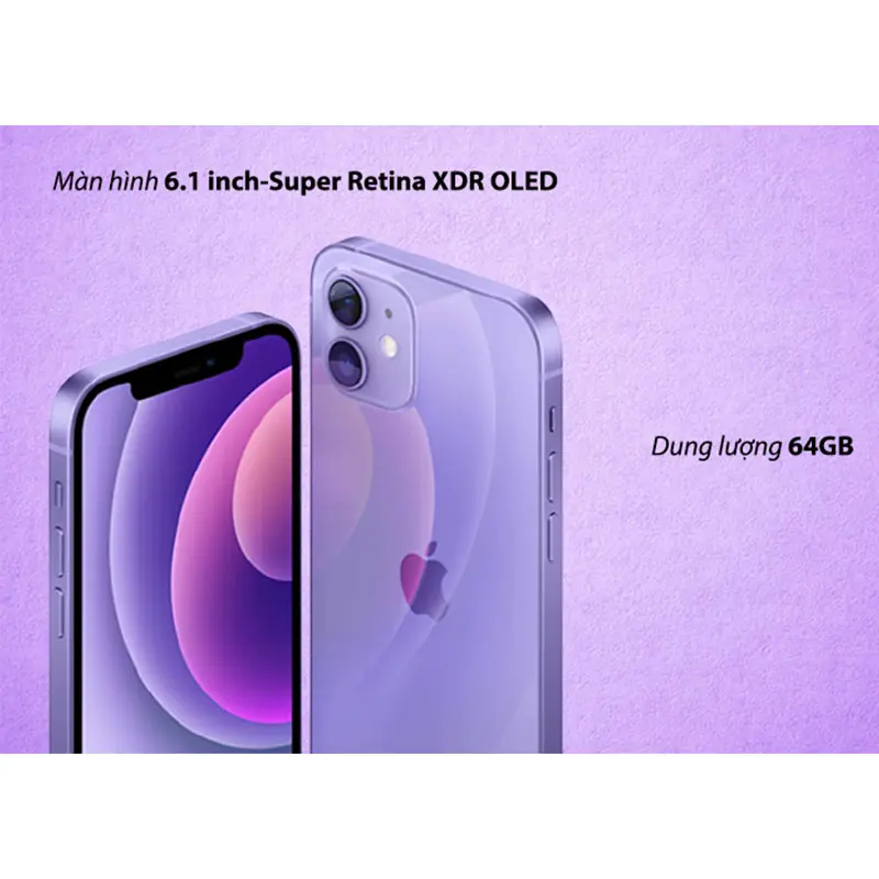 IPHONE 12 64GB PURPLE SECONDHAND 01