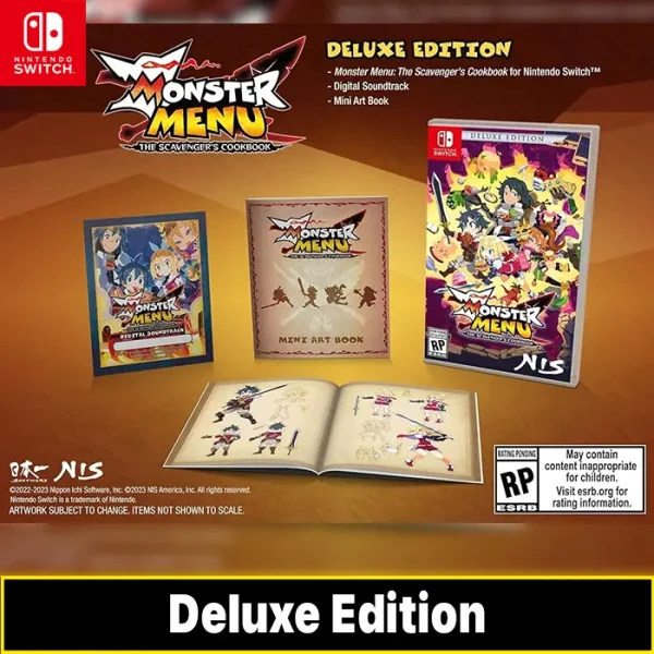 Game Monster Menu: The Scavenger's Cookbook (Deluxe Edition)  - Nintendo Switch