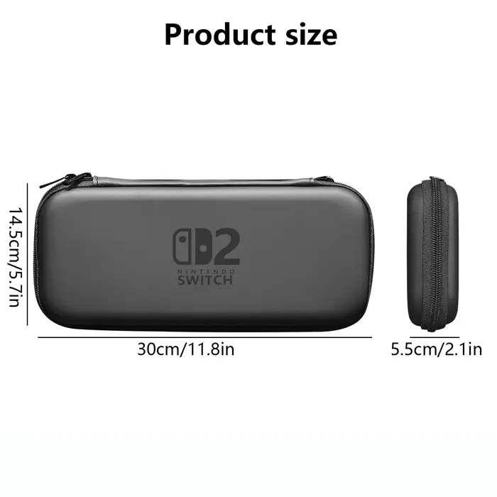 Nintendo Switch 2 Storage Case Zip 01