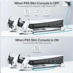 PS5 Cooling Stand With Controller Charger - Ảnh 5
