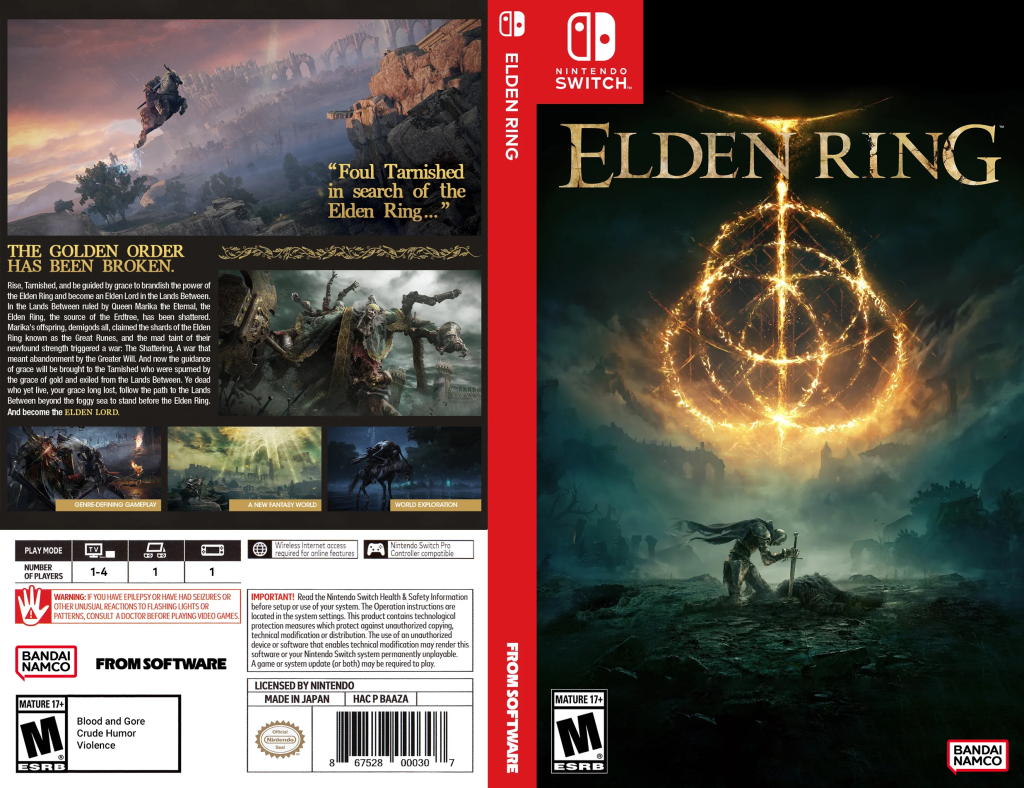 elden ring custom nintendo switch box art v0 mo5elz48lx9d1