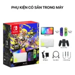 Nintendo Switch OLED Model - Splatoon 3 Joy-Con - Mod + Micro SD - Secondhand - Ảnh 2