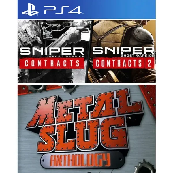 Game Sniper Ghost Warrior 1+2 + Metal Slug Anthology - PS4 - Digital