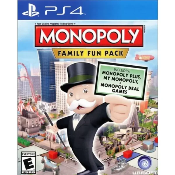 Game Monopoly Family Fun Pack - PS4 - Digital