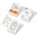 Ổ cắm điện LDNIO - 65w Gan Travel Converter Adapter 2pd + QC 3.0 Z6 - Ảnh 5