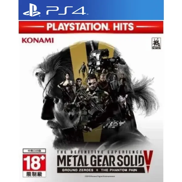 Game Metal Gear Solid V : Ground Zeroes + The Phantom Pain - Asia - PS4