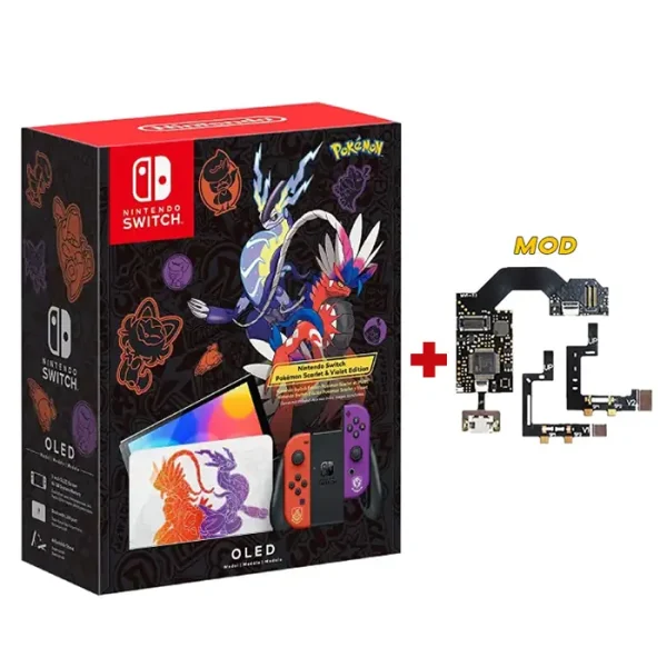 Nintendo Switch - Pokémon Scarlet & Violet Edition Mod - Secondhand