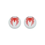 White Spider Man Symbol - PS4/PS5/XBOX/PRO Controller Analog Caps