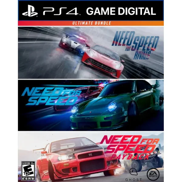 Game Need for Speed Bundle - PS4 - Digital