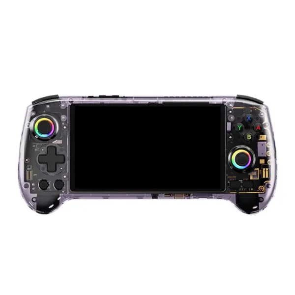 Anbernic - Retro Game Handheld RG557 - 256GB - Transparent Purle