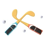 Dobe - Golf Racket For Joy-Con 1/2 Red/Blue - Ảnh 5