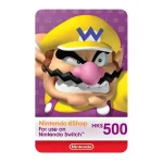 Nintendo eShop HKD 500 $ US