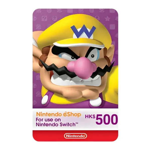 Nintendo eShop HKD 500 $ US