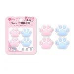 IINE - Joy-Con 2 Analog Caps - Cat Claw - Blue/Light Pink
