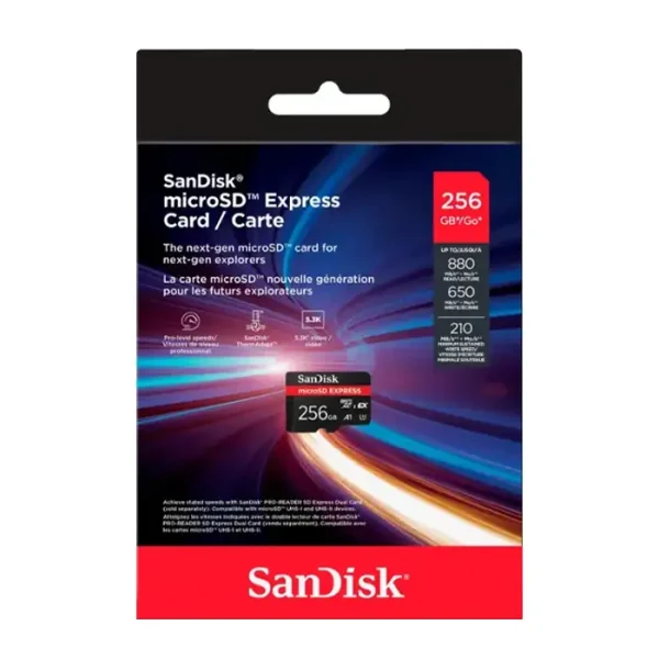 Sandisk Express Micro SD - 256GB - UHS-I U3