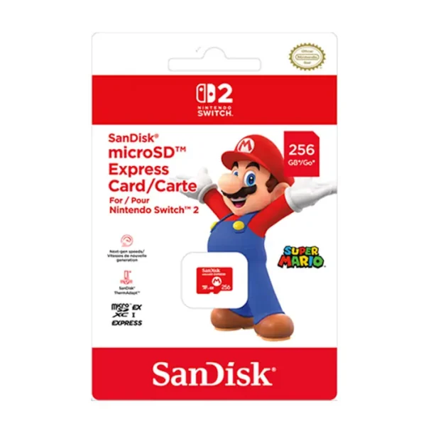 Sandisk Nintendo Switch 2 Express Micro SD - 256GB