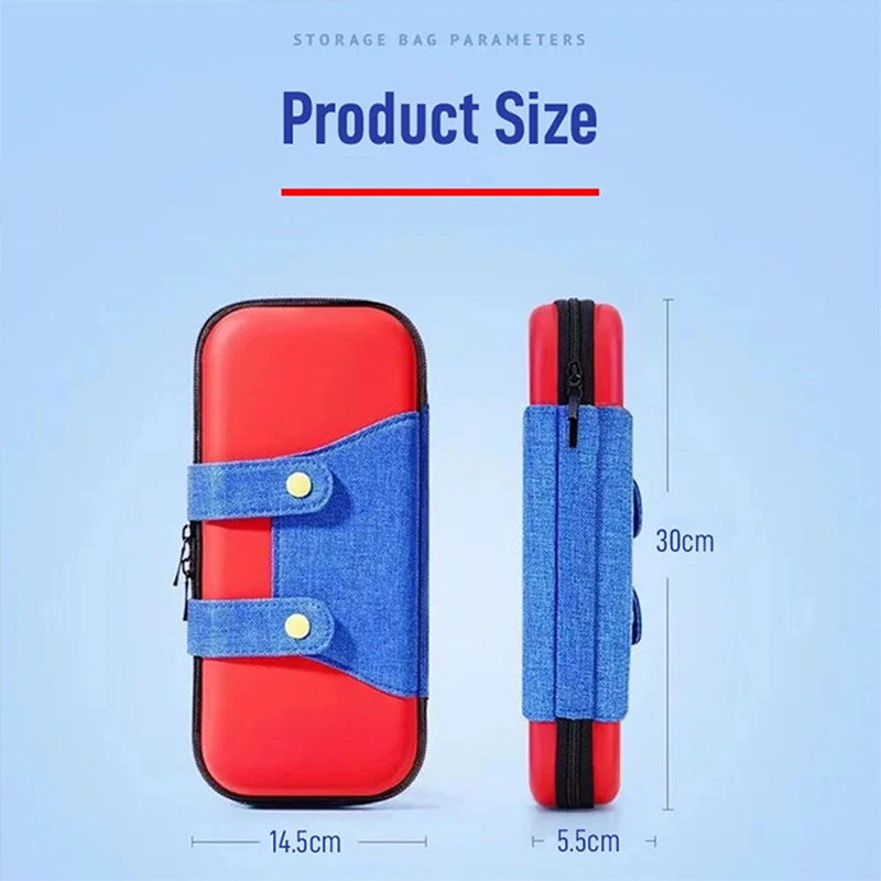 Switch 2 Hard Pouch Mario - Red 2 SWITCH 2 HARD POUCH MARIO RED 02