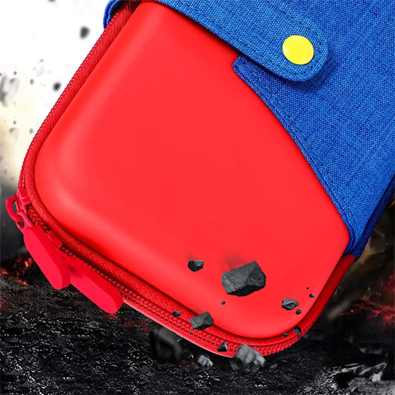 Switch 2 Hard Pouch Mario - Red 3 SWITCH 2 HARD POUCH MARIO RED 03