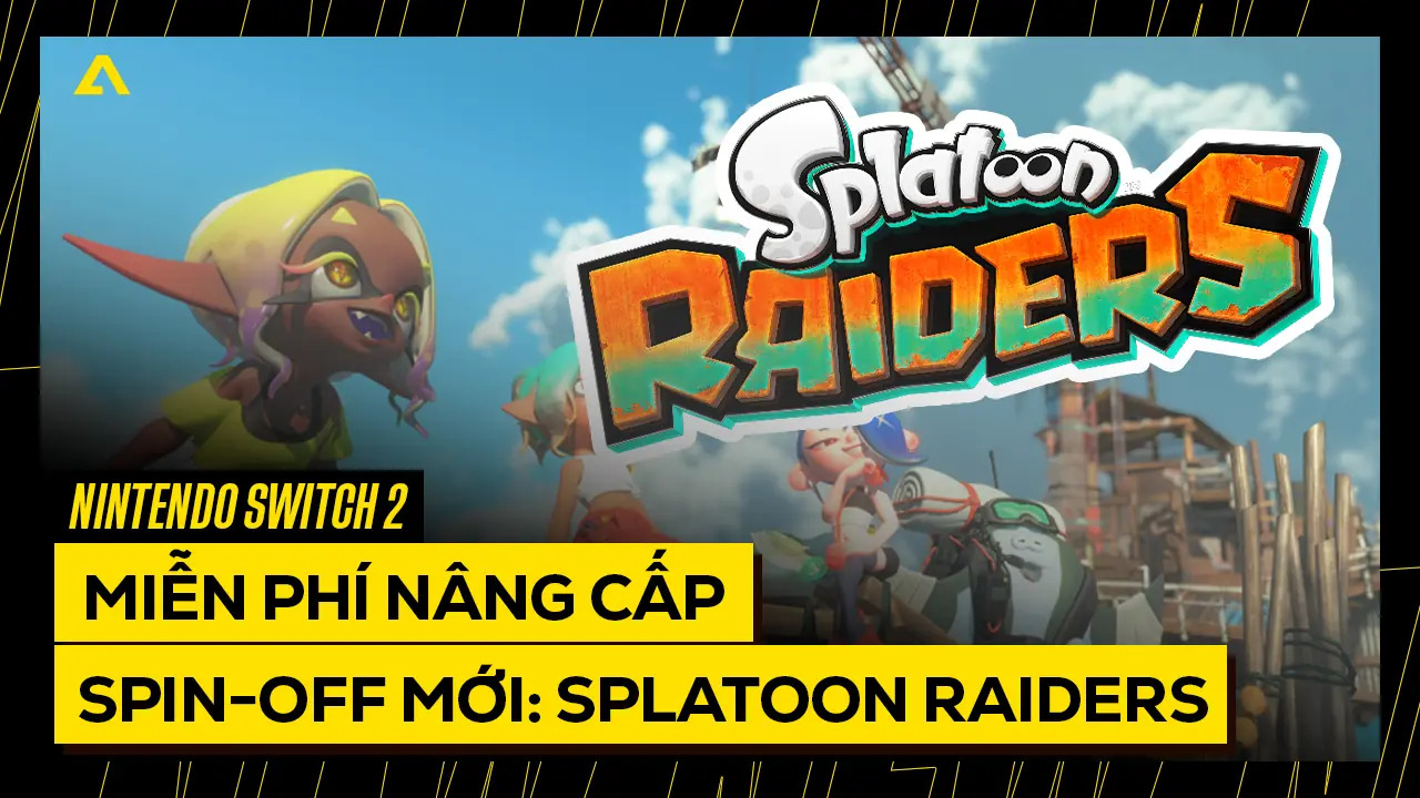 Splatoon 3 Nhận Bản Nâng Cấp Miễn Phí Cho Switch 2 Cùng Spin-Off Mới "Splatoon Raiders" 4 Splatoon 3 Nhan Ban Nang Cap Mien Phi Cho Switch 2 Cung Spin Off Moi Splatoon Raiders