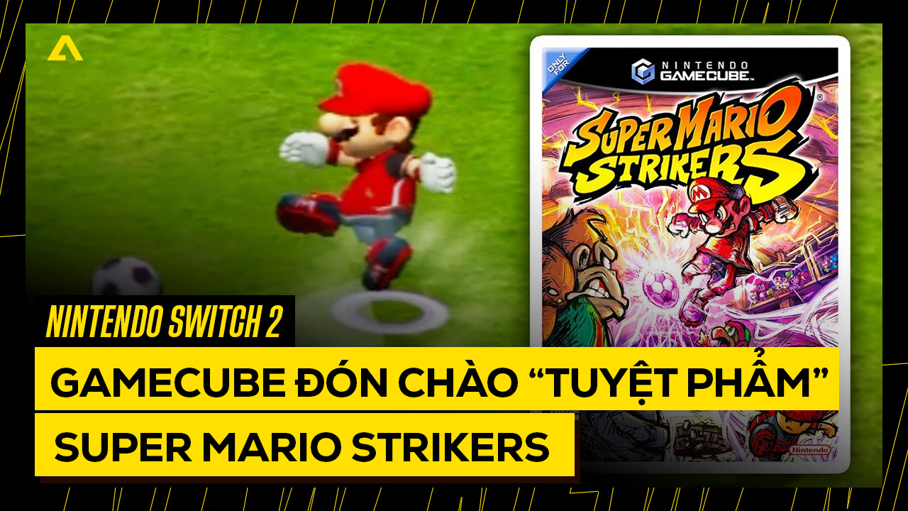 Nintendo Switch 2 GameCube Đón Chào “Tuyệt Phẩm” Mới: Super Mario Strikers Hạ Cánh Ngày 3 Tháng 7 3 gamecube don chao tuyet pham