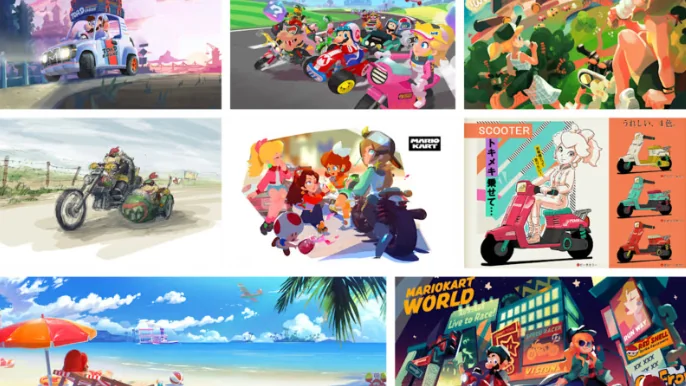 Mario Kart World bùng nổ với hơn 200 bản nhạc mới hoàn toàn, chuẩn bị phát hành trên Switch 2 4 mario kart world co 200 bai hat