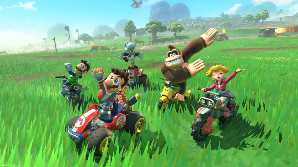 bản đồ Mario Kart World 