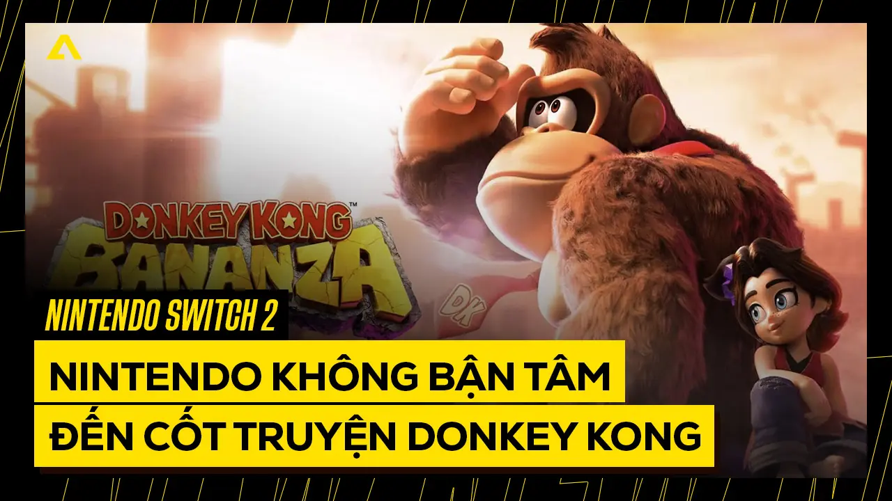 Nintendo không bận tâm đến cốt truyện Donkey Kong – Và bạn cũng không nên 3 nintendo ko ban tam den cot truyen donkey kong 1