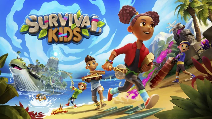 Survival Kids – Tái Sinh Dòng Game Sinh Tồn Huyền Thoại Trên Nintendo Switch 2 3 survival kids do bo switch 2