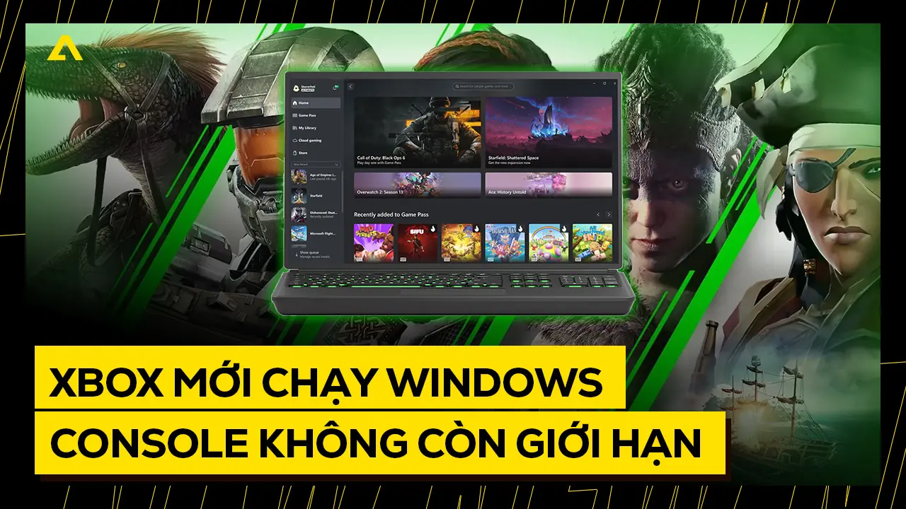Xbox Mới Chạy Windows: Tương Lai Không Còn Giới Hạn Trong Một Chiếc Console 2 xbox moi chay windows