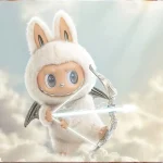 LABUBU - The Monster  Angle In Clouds Vinyl Face Doll - 58CM - Ảnh 3