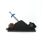 Base Dock Switch V1/V2/Oled - Zelda Master Sword And Hyrule Shield - Ảnh 3