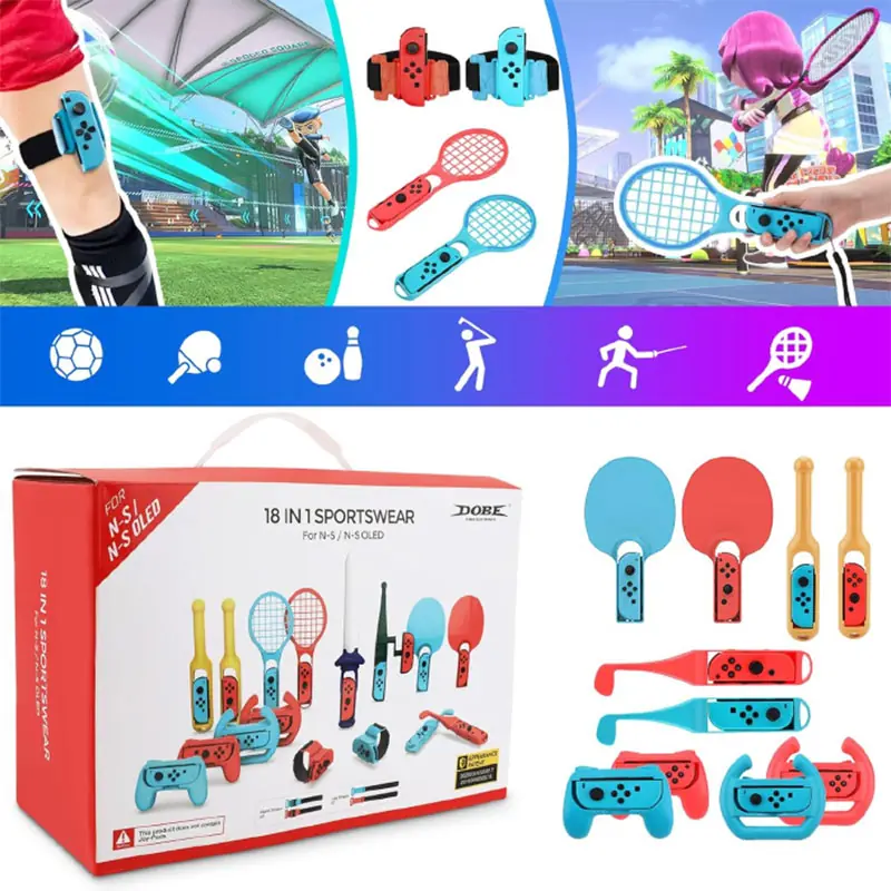 DOBE 18-in-1 Sportswear For Switch - Secondhand 1 DOBE 18 IN 1 SPORTSWEAR FOR SWITCH 01