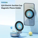 Rock - Doraemon Q16 Electric Suction Cup Magnetic Bracket Phone Holder - Ảnh 6