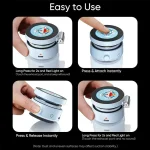 Rock - Doraemon Q16 Pro Electric Suction Cup Magnetic Bracket Phone Holder - Ảnh 5