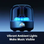 Rock - Doraemon S58 Glass Luminuos Speaker- Blue - Ảnh 6
