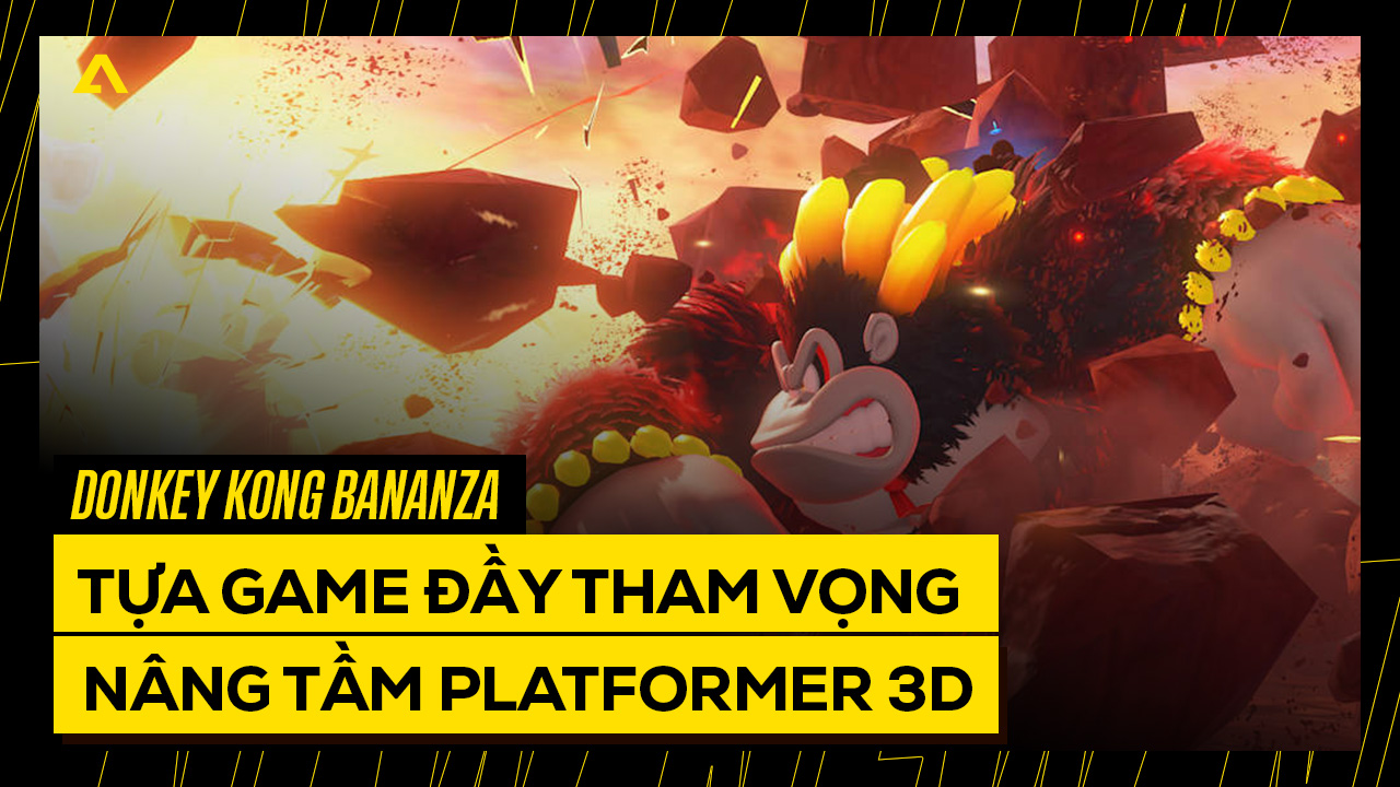 Donkey Kong Bananza: Tựa Game Switch 2 Đầy Tham Vọng, Nâng Tầm Platformer 3D Như Mario Odyssey! 2 Donkey Kong Bananza Tua Game Switch 2 Day Tham Vong