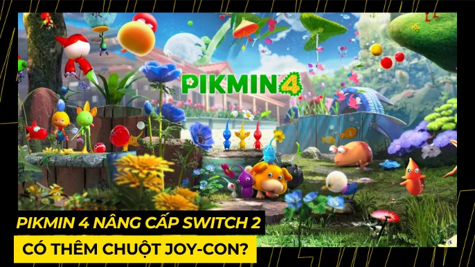 Pikmin 4: Nâng Cấp Switch 2, Có Thêm Chuột Joy-Con? 3 THUMB BAI VIET 2 2