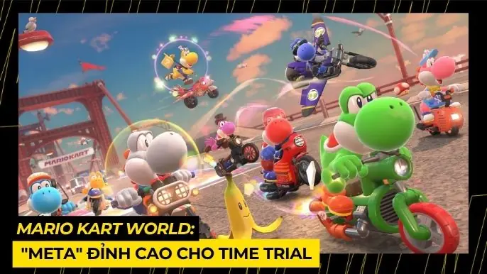Mario Kart World: "Meta" Đỉnh Cao Cho Time Trial – Tổ Hợp Nhân Vật Vượt Mọi Kỷ Lục! 4 THUMB BAI VIET 28