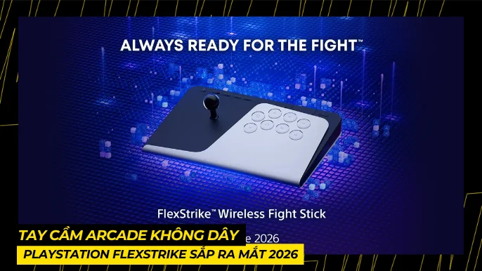 FlexStrike: Tay Cầm Arcade Không Dây PlayStation Sắp Ra Mắt 2026 4 THUMB BAI VIET 6 1 6