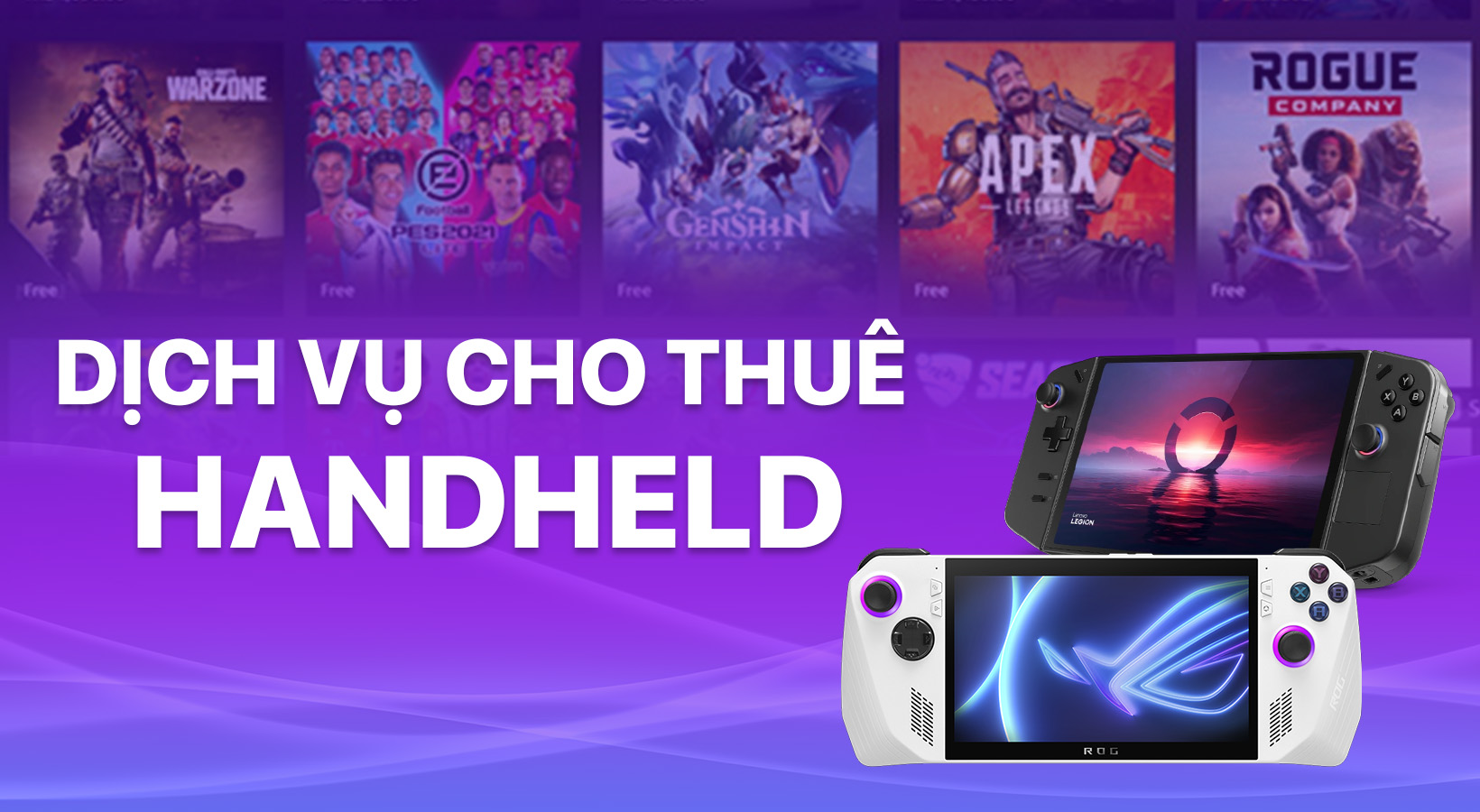 Cho Thuê Máy Game 11 dich vu cho thue handheld