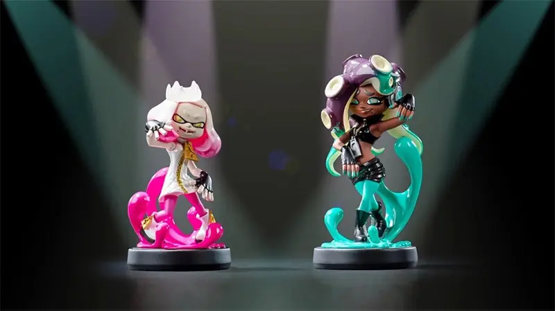 AMIIBO SPLATOON SERIES PEARL MARINA DOUBLE PACK 01