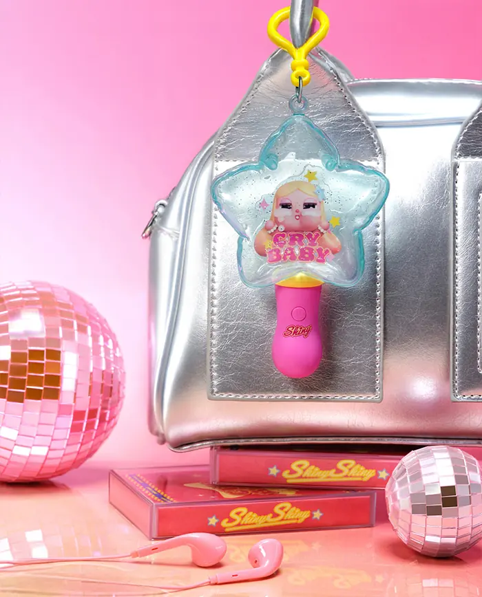 Popmart - Crybaby Shiny Shiny Series Luminous Pendant Blind Box Full Set 2 CRYBABY SHINY SHINY SERIES LUMINOUS PENDANT BLIND BOX FULL SET 02