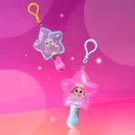 Popmart - Crybaby Shiny Shiny Series Luminous Pendant Blind Box Full Set - Ảnh 4