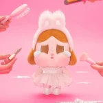 Popmart - Crybaby Shiny Shiny Series Plush Dolls - Pink - Ảnh 3