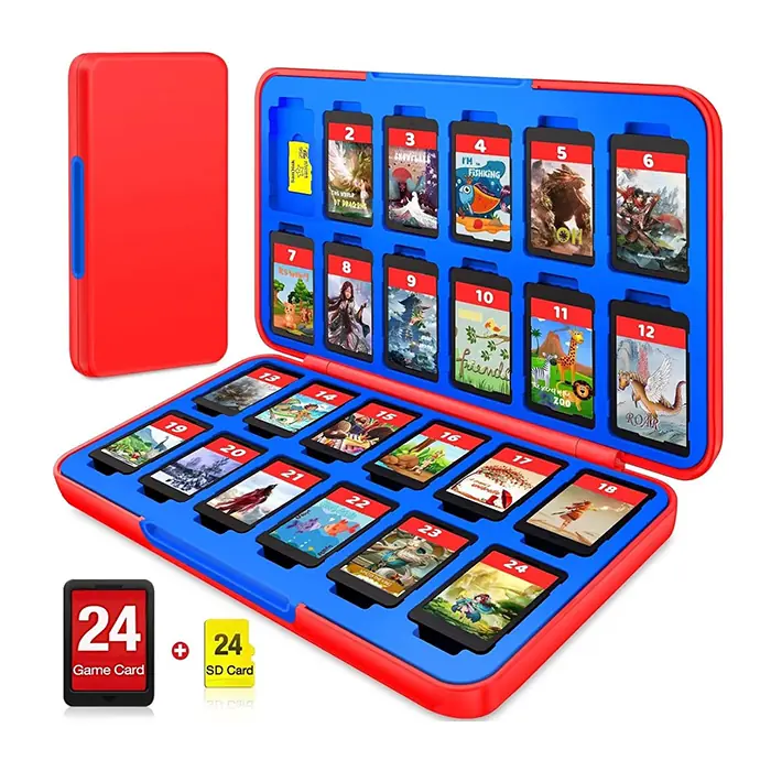 Game Card Case - Blue Red